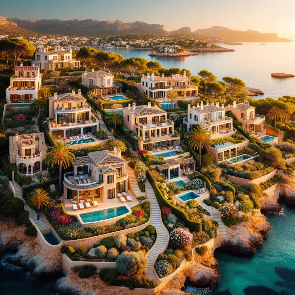 Villas in Mallorca with Private Gardens and Ocean Views