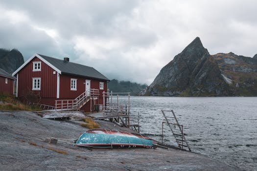 Retreat above Fjord Quiet at Hotel Union Øye, Norway
