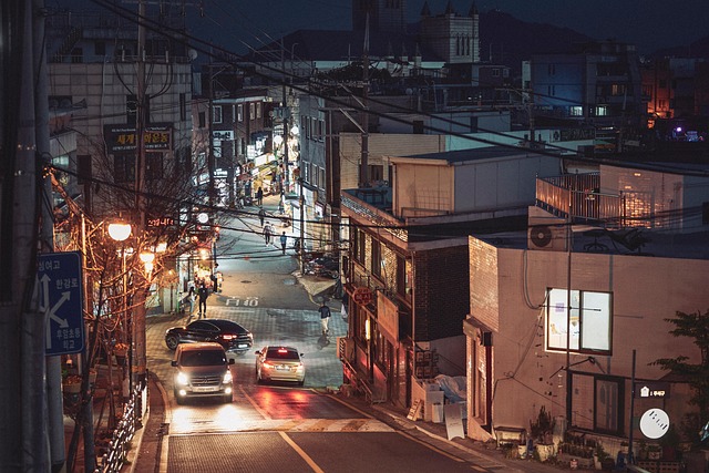 Lighttrack travel through South Korea for city polish and scenic contrast